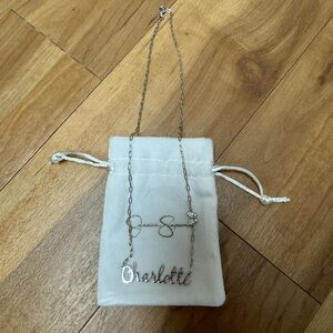 Silver Plated Customized Name Necklace